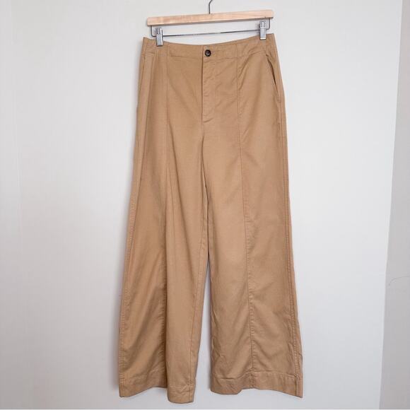 Madewell Seamed Wide-Leg Pants - Picture 1 of 5